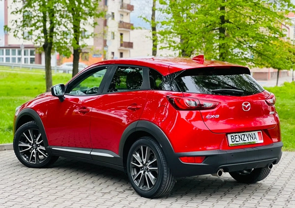 Mazda CX-3 cena 59900 przebieg: 109338, rok produkcji 2015 z Wejherowo małe 704